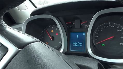 This system is called Limp Mode, and with a <strong>Chevrolet</strong>, it will display a message that says “<strong>Engine Power Reduced</strong>. . Chevy equinox reduced engine power stabilitrak